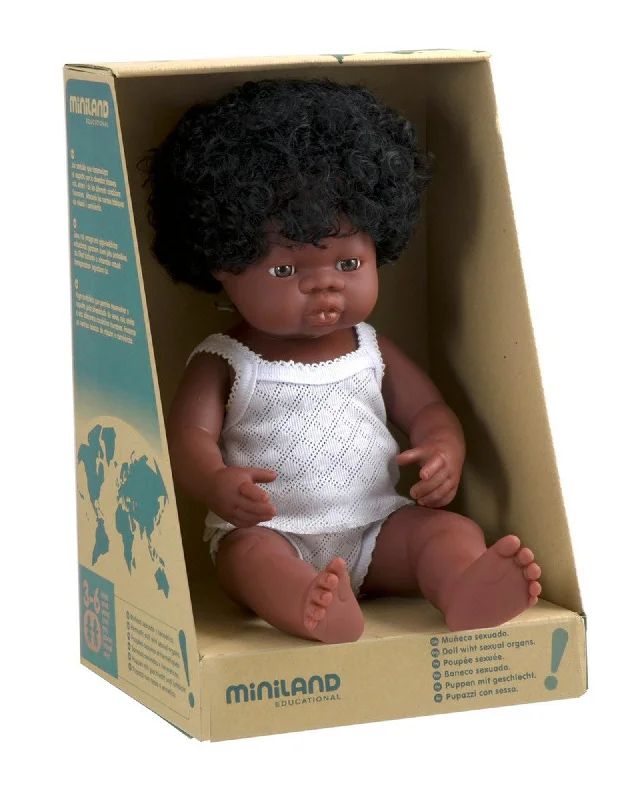 Dolls for Pet Lovers with Adorable Pet - Themed AccessoriesMiniland African Doll