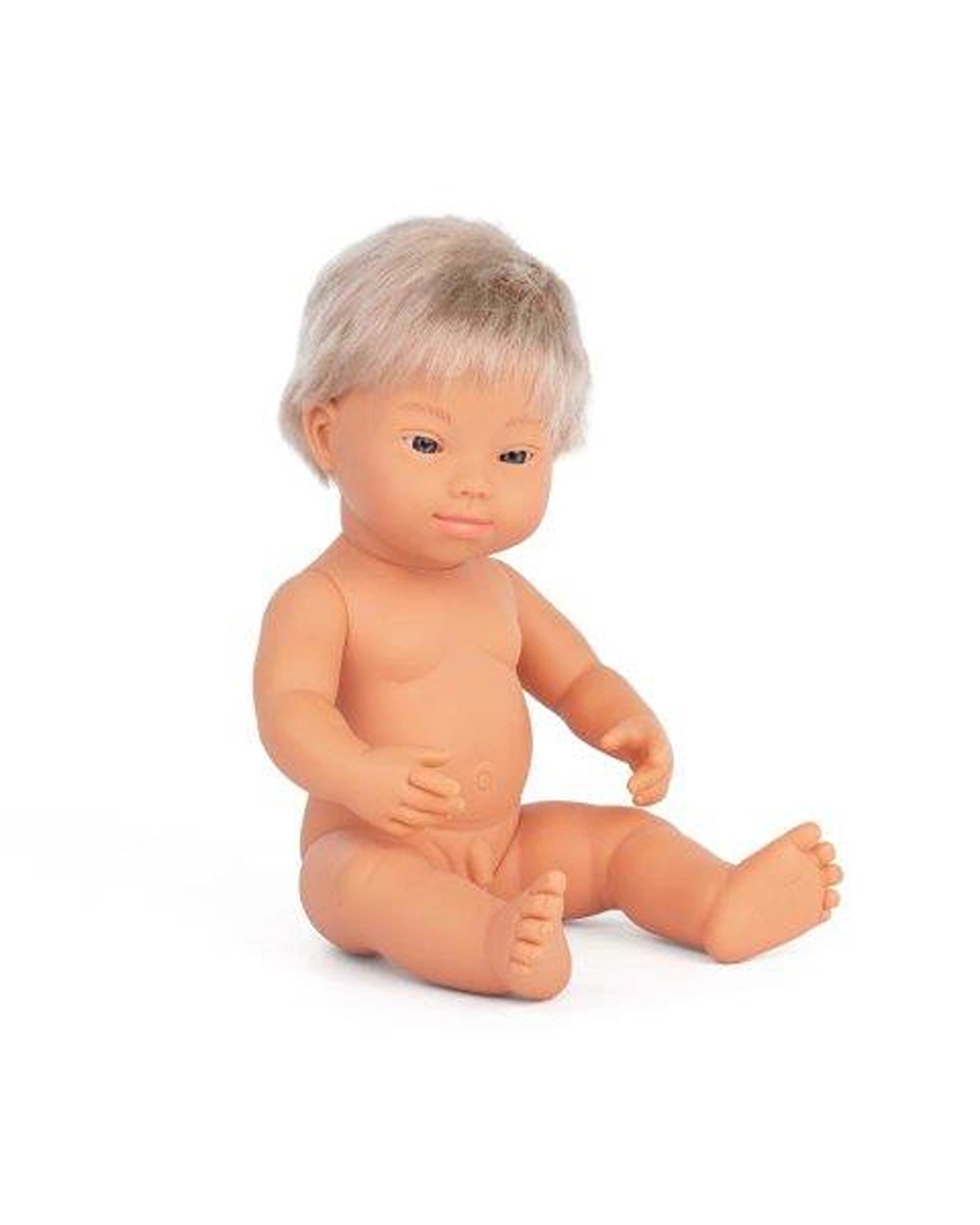 Dolls with a Voice - Recording Function and a Set of Microphone AccessoriesMiniland Caucasian Blond Boy with Down Syndrome Dolls with a Voice - Recording Function and a Set of Microphone AccessoriesMiniland Caucasian Blond Boy with Down Syndrome