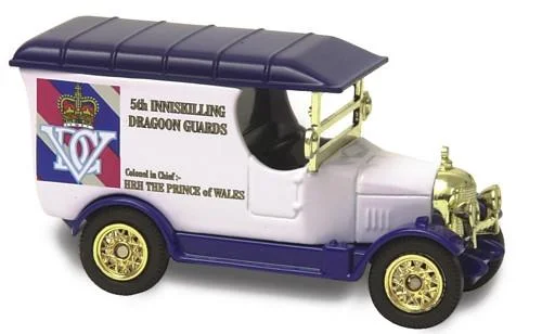 Die - Cast Model of a London Double - Decker Bus with Detailed Interior and ExteriorOxford Diecast 5th Inniskilling Die - Cast Model of a London Double - Decker Bus with Detailed Interior and ExteriorOxford Diecast 5th Inniskilling
