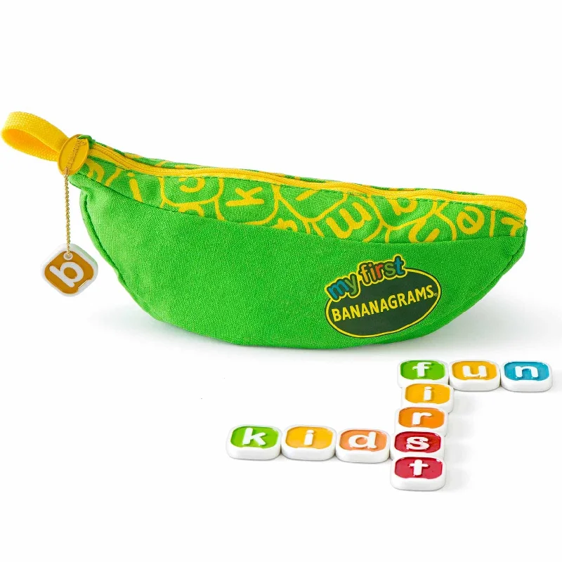 Hand - Painted Wooden Educational Toys in a Historical and Cultural ThemeMy First Bananagrams Game