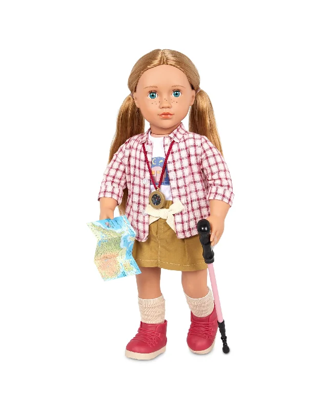 Dolls with a Weighted Body for a Soothing Effect and Comfort - Oriented AccessoriesOur Generation Deluxe Camper Doll W Book Shannon