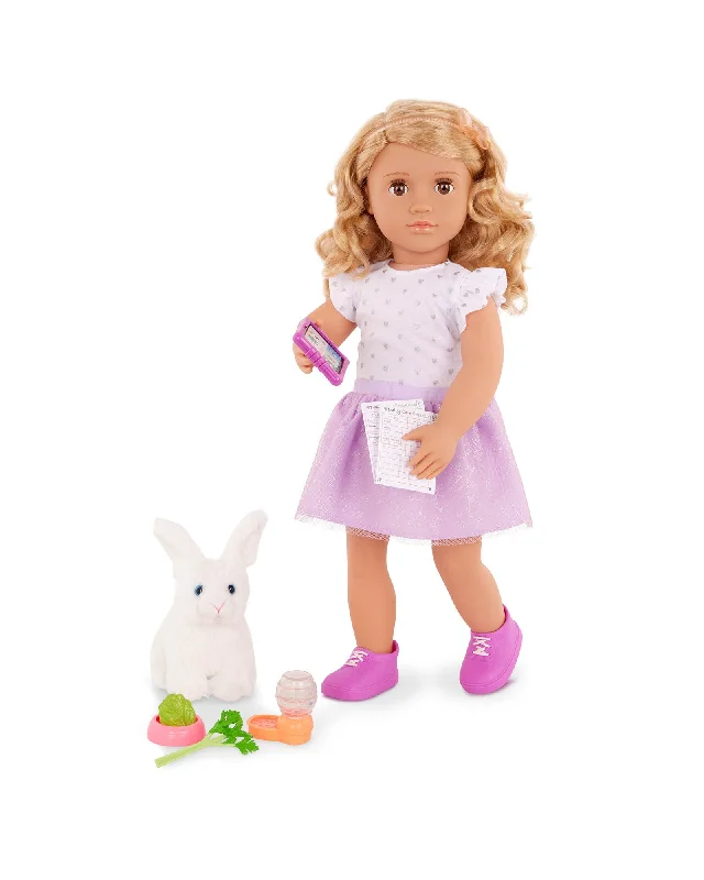 Collector - Grade Porcelain Dolls with Hand - Painted Facial Features and Custom - Made AccessoriesOur Generation Deluxe Pet Lover Doll with Book Collector - Grade Porcelain Dolls with Hand - Painted Facial Features and Custom - Made AccessoriesOur Generation Deluxe Pet Lover Doll with Book