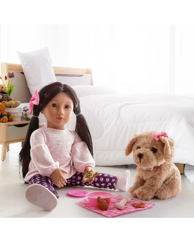 Dolls with a Scented Body and Aromatherapy - Inspired AccessoriesOur Generation Doll with Pet Dog, Jin & Charm Dolls with a Scented Body and Aromatherapy - Inspired AccessoriesOur Generation Doll with Pet Dog, Jin & Charm