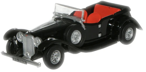 Oxford Diecast Black Alvis Speed Twenty - 1:76 Scale