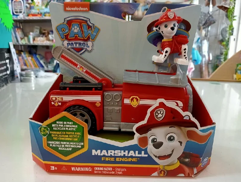 High - Grade Solid Wood Educational Toys for Improving Hand - Eye CoordinationPaw Patrol Marshall Fire Engine High - Grade Solid Wood Educational Toys for Improving Hand - Eye CoordinationPaw Patrol Marshall Fire Engine