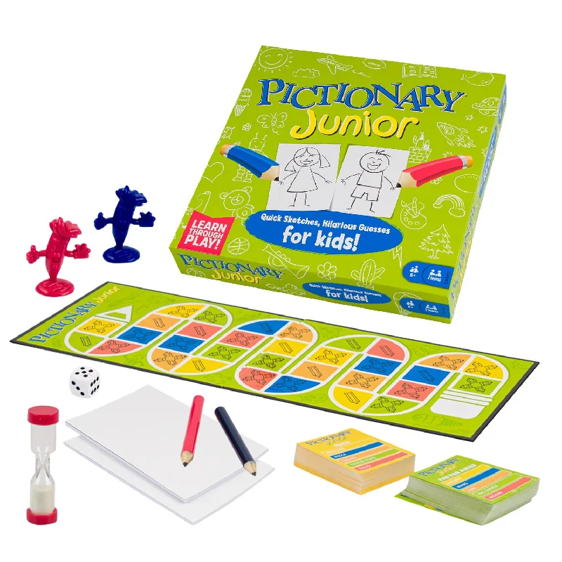 High - Quality Solid Wood Educational Toys for Developing Fine Motor Skills in KidsPictionary Junior High - Quality Solid Wood Educational Toys for Developing Fine Motor Skills in KidsPictionary Junior