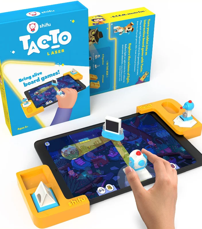 Solid Wood Educational Toys with a Science Experiment Theme for Young LearnersTacto - Lasers Solid Wood Educational Toys with a Science Experiment Theme for Young LearnersTacto - Lasers