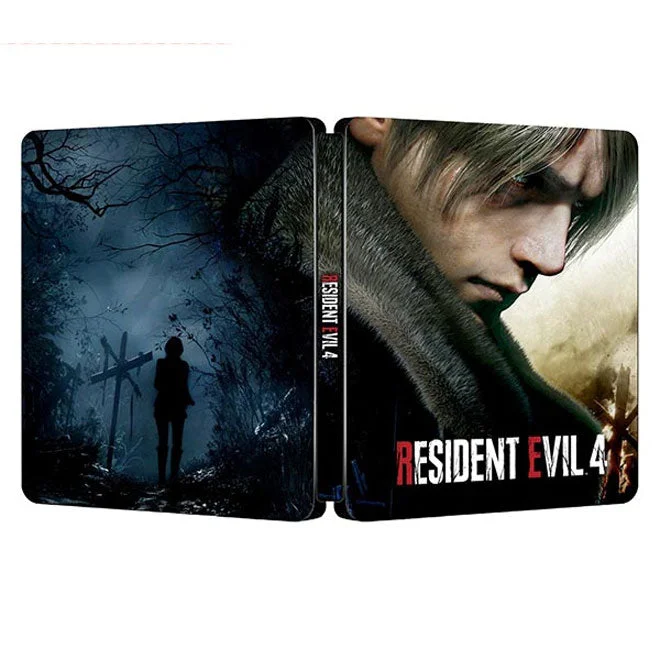 Interactive Video Games Toy Storytelling Sets Inspired by Story - Driven Indie GamesResident Evil 4 Remake - Steelbook