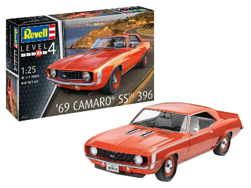 Remote - Controlled Boat with a High - Performance Motor for Water RacingRevell 07712 1:24 '69 Chevrolet Camaro SS 396 Remote - Controlled Boat with a High - Performance Motor for Water RacingRevell 07712 1:24 '69 Chevrolet Camaro SS 396