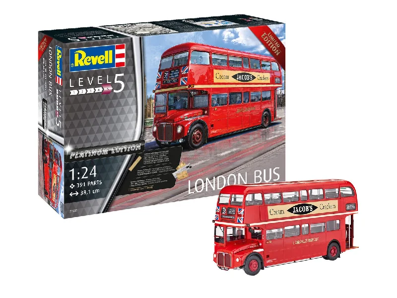 Radio - Controlled Drift Car with Adjustable Suspension and High - Grip TiresRevell 07720 1:24 London Bus Limited Edition Radio - Controlled Drift Car with Adjustable Suspension and High - Grip TiresRevell 07720 1:24 London Bus Limited Edition