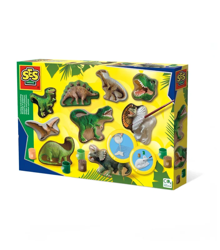 Solid Wood Educational Toys with a Coding and Logic - Building GameCasting and Painting Dinosaur World Solid Wood Educational Toys with a Coding and Logic - Building GameCasting and Painting Dinosaur World