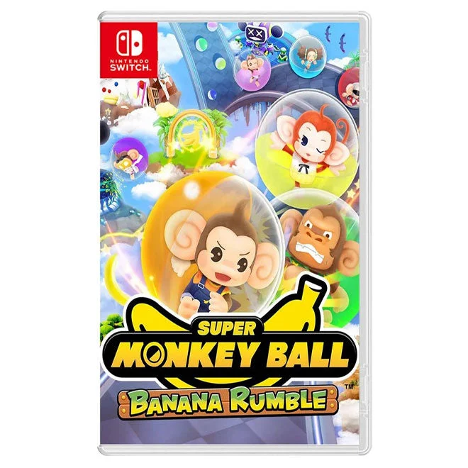 Bluetooth - Enabled Video Games Toy Racing Cars for Mobile Racing GamesSuper Monkey Ball Banana Rumble - Nintendo Switch