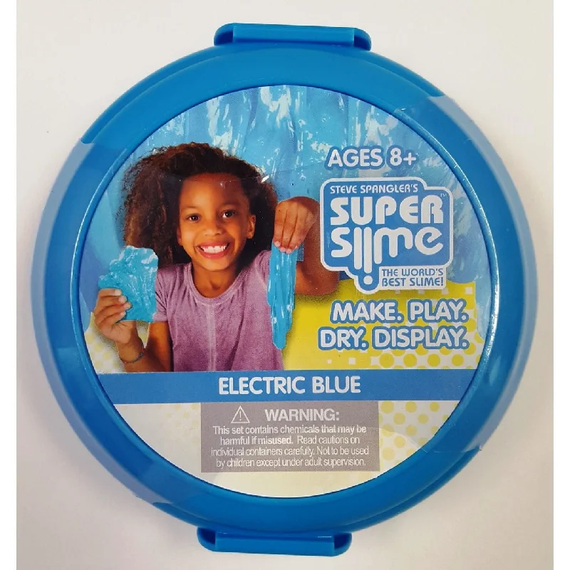 Hand - Made Wooden Educational Toys with a Space - Exploration SimulationSuper Slime - Electric Blue