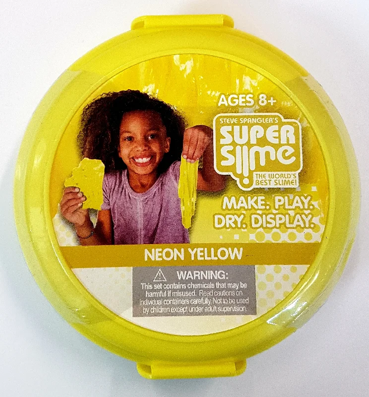 Large - Scale Solid Wood Educational Toys for Group Learning and CollaborationSuper Slime - Neon Yellow