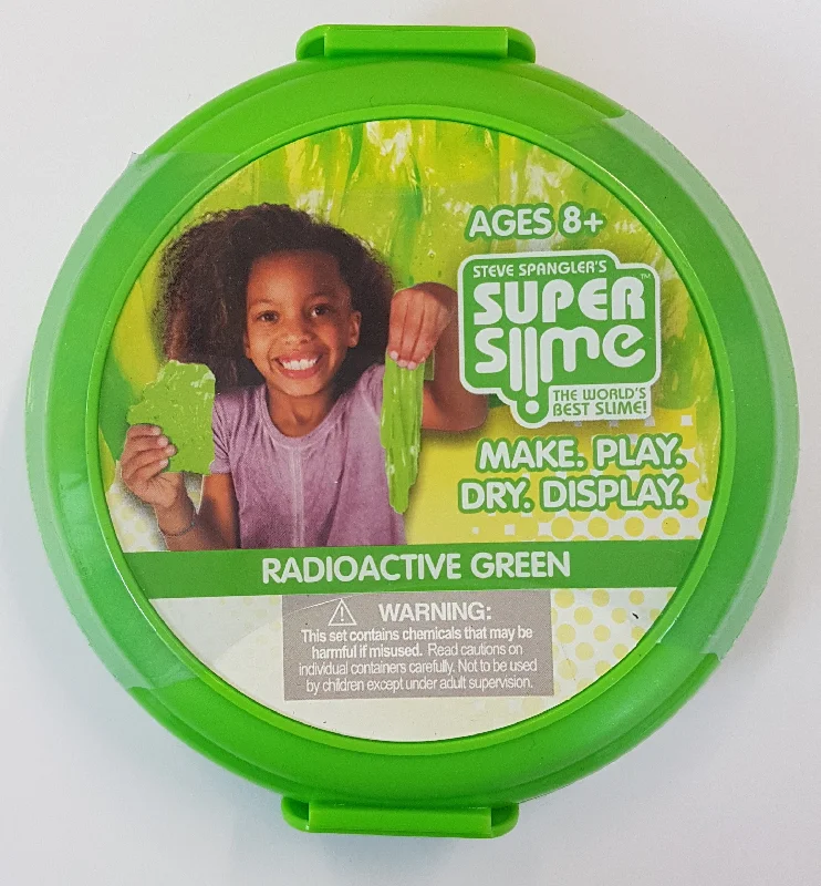 Solid Wood Educational Toys with a Science Experiment Theme for Young LearnersSuper Slime - Radioactive Green