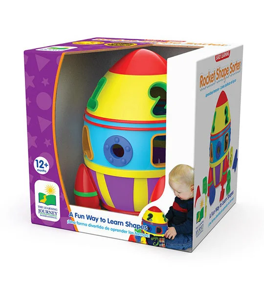Hand - Painted Wooden Educational Toys in a Historical and Cultural ThemeEarly Learning - Rocket Shape Sorter Hand - Painted Wooden Educational Toys in a Historical and Cultural ThemeEarly Learning - Rocket Shape Sorter