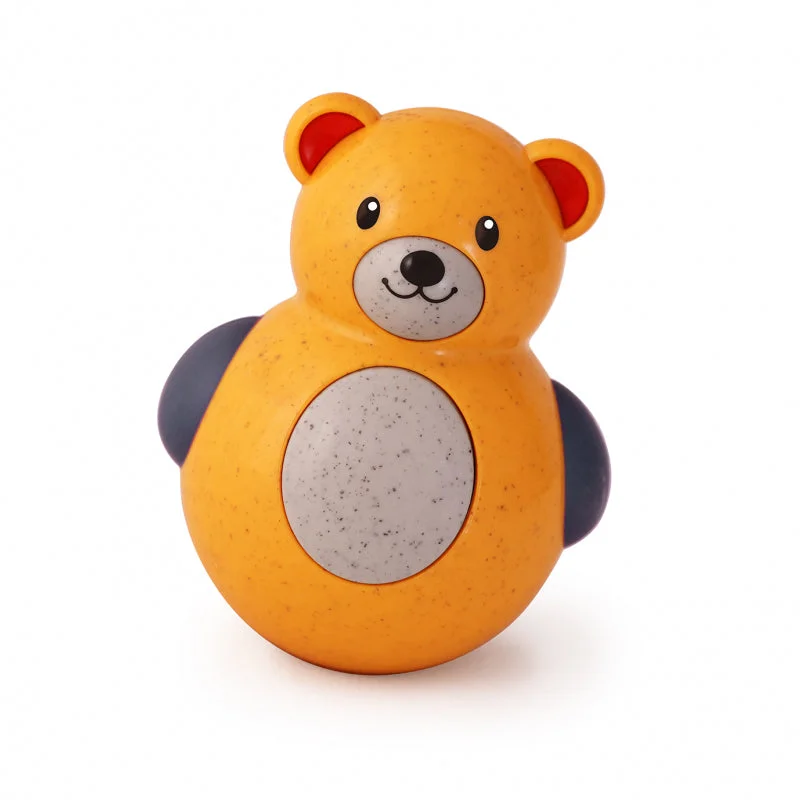 Solid Wood Educational Toys with a Coding and Logic - Building GameTolo Roly Poly Teddy Bear Solid Wood Educational Toys with a Coding and Logic - Building GameTolo Roly Poly Teddy Bear
