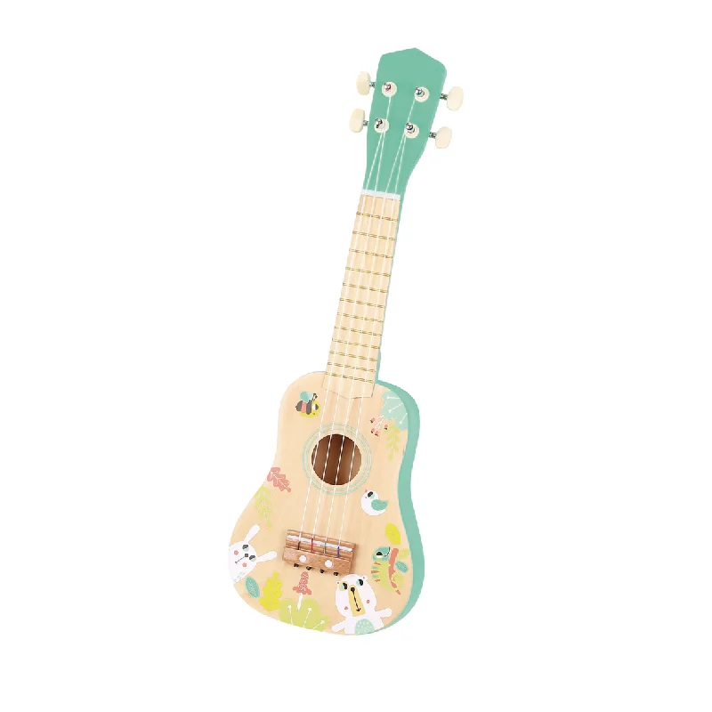 Hand - Carved Wooden Educational Toys with Alphabet - Learning BlocksTooky Toy Musical Toys - Ukulele Hand - Carved Wooden Educational Toys with Alphabet - Learning BlocksTooky Toy Musical Toys - Ukulele