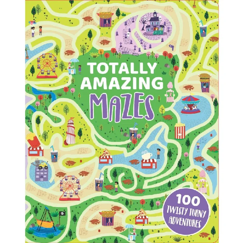 Sustainable Solid Wood Educational Toys with a Language - Learning Activity BookTotally Amazing - Mazes Vol. 3 Sustainable Solid Wood Educational Toys with a Language - Learning Activity BookTotally Amazing - Mazes Vol. 3