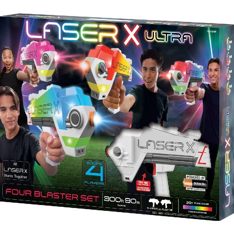 Natural Wood Early Learning Educational Toys for Toddlers' Cognitive DevelopmentULTRA 4 Player Blaster Laser Toy Game | range 300 ft / 90m | Batteries Included Natural Wood Early Learning Educational Toys for Toddlers' Cognitive DevelopmentULTRA 4 Player Blaster Laser Toy Game | range 300 ft / 90m | Batteries Included