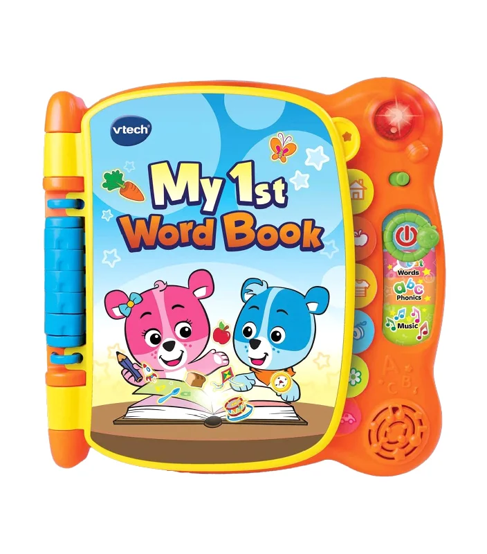 High - Quality Solid Wood Educational Toys for Developing Fine Motor Skills in KidsTouch and Teach Word Book