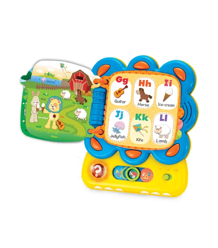 Solid Wood Educational Toys with a Science Experiment Theme for Young LearnersCaesar the Lion Let's Read