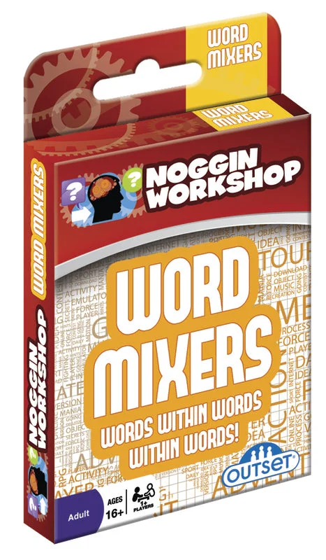 Hand - Painted Wooden Educational Toys in a Historical and Cultural ThemeWord Mixers Noggin Workshop