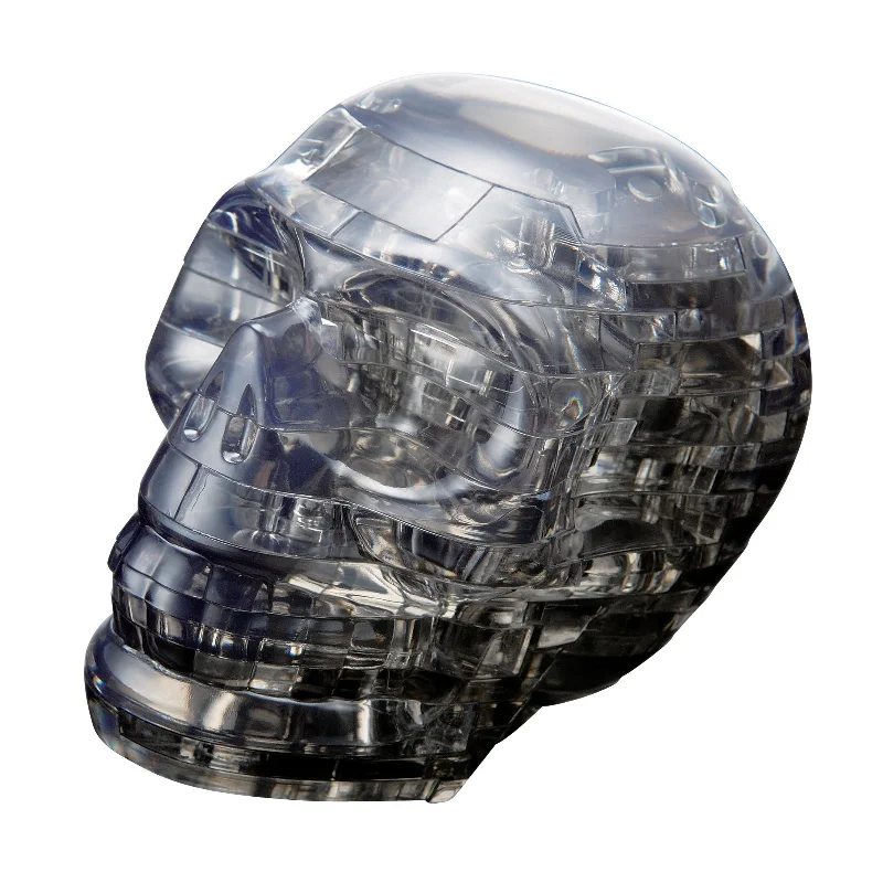 3D Crystal Puzzle - Skull: 48 Pcs