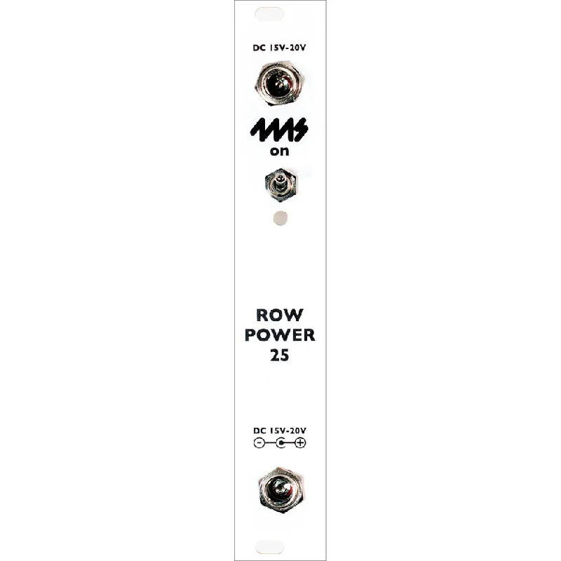 Portable Solid Wood Recorders for School Music Classes4ms Row Power 25 Power Supply Eurorack Module (4 HP, White)