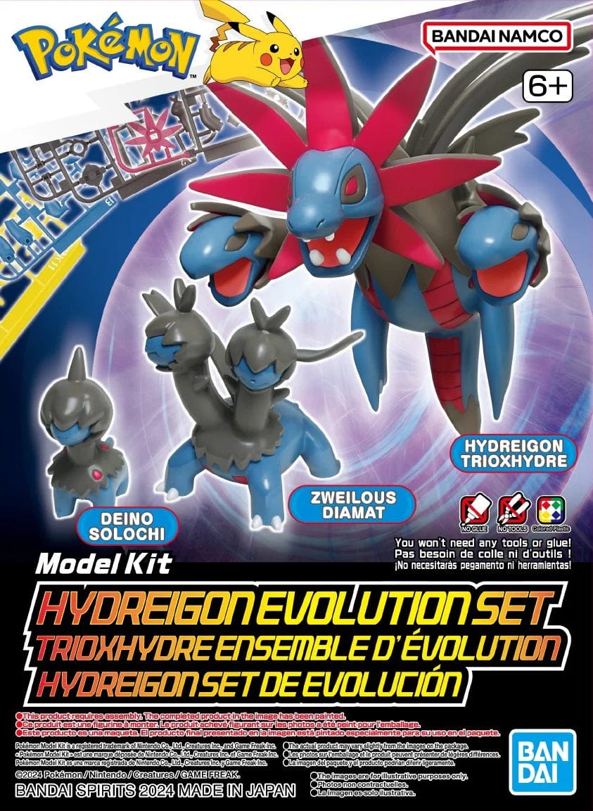 Scented Wooden Puzzles with a Fresh Pine Aroma for a Sensory ExperienceBandai Model Kit: Pokémon - Hydreigon Evolution Set