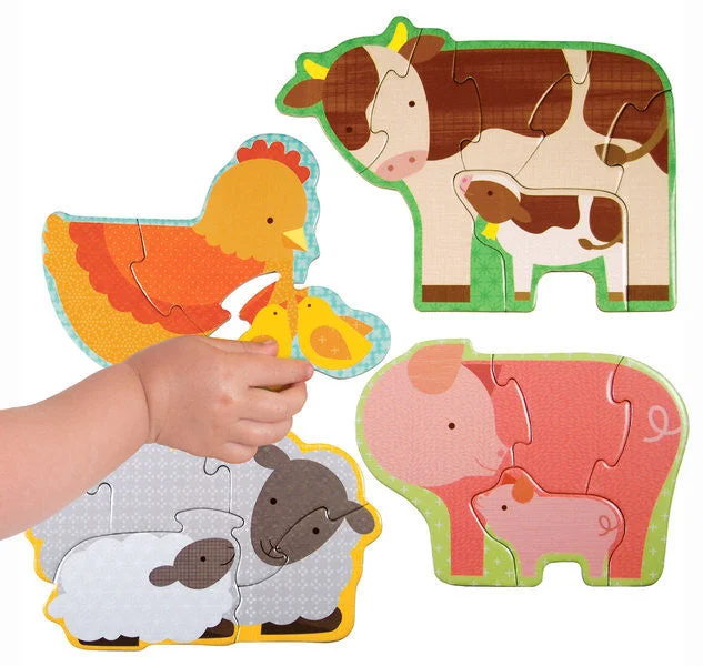 Beginner Puzzle - Farm Babies