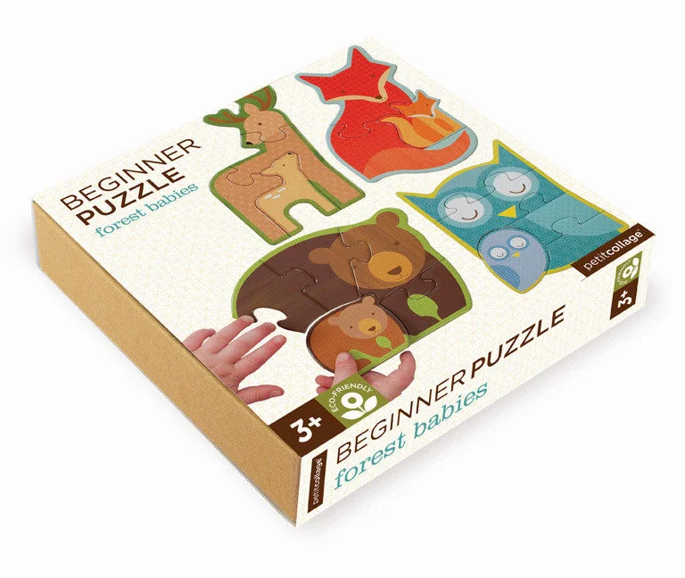 Beginner Puzzle - Forest Babies