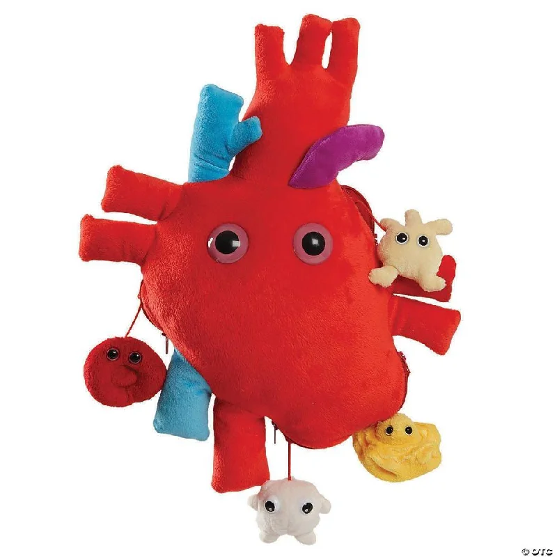 GM XL Heart with mini Blood Cells 14"