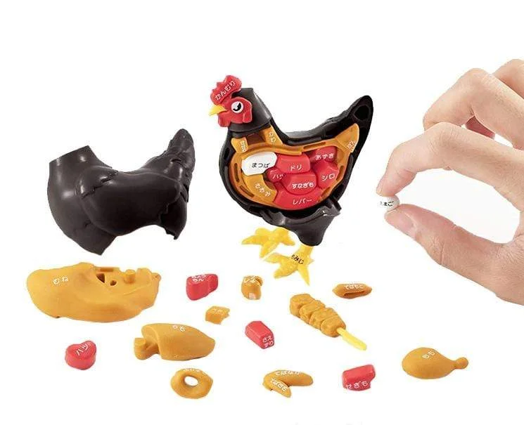 Scented Wooden Puzzles with a Fresh Pine Aroma for a Sensory ExperienceIchiwagai Meat Puzzle: Black Chicken Scented Wooden Puzzles with a Fresh Pine Aroma for a Sensory ExperienceIchiwagai Meat Puzzle: Black Chicken