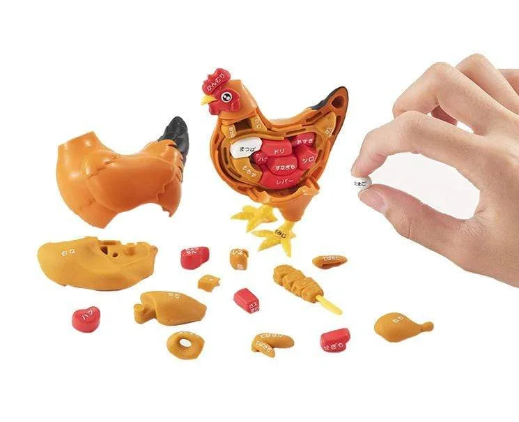 Puzzle - and - Storage Wooden Puzzles with a Farmyard Theme for Kids' RoomsIchiwagai Meat Puzzle: Chicken