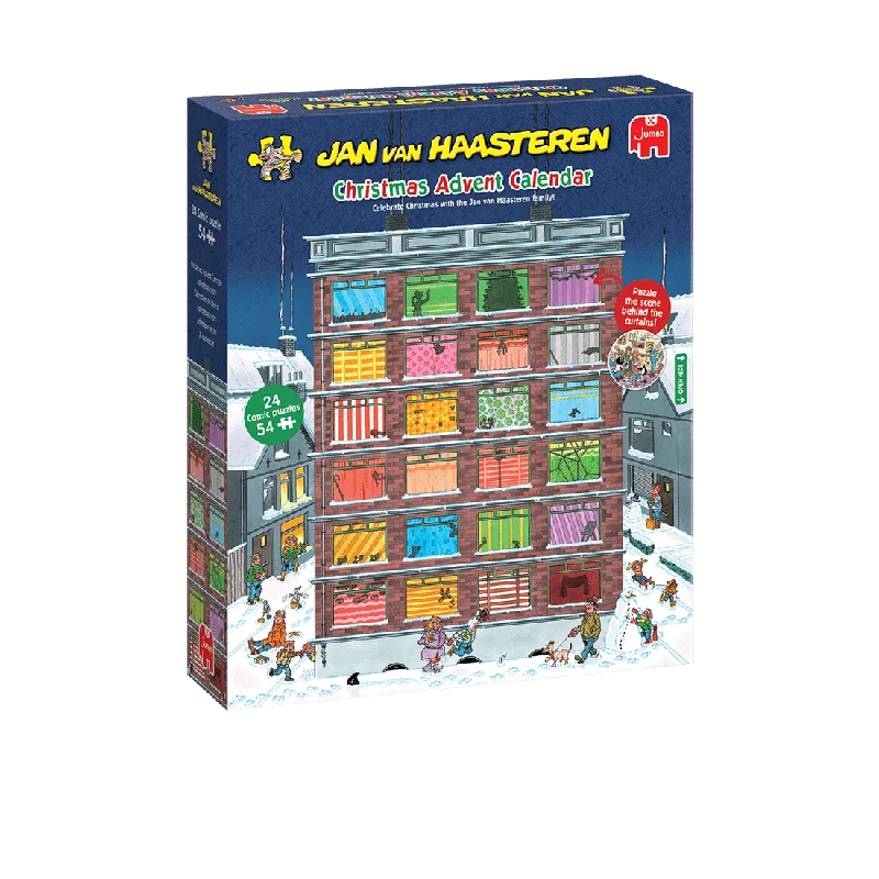 Puzzle - Swapable Wooden Puzzles with a Circus Theme for Community ExchangesJan van Haasteren: Christmas Advent Calendar