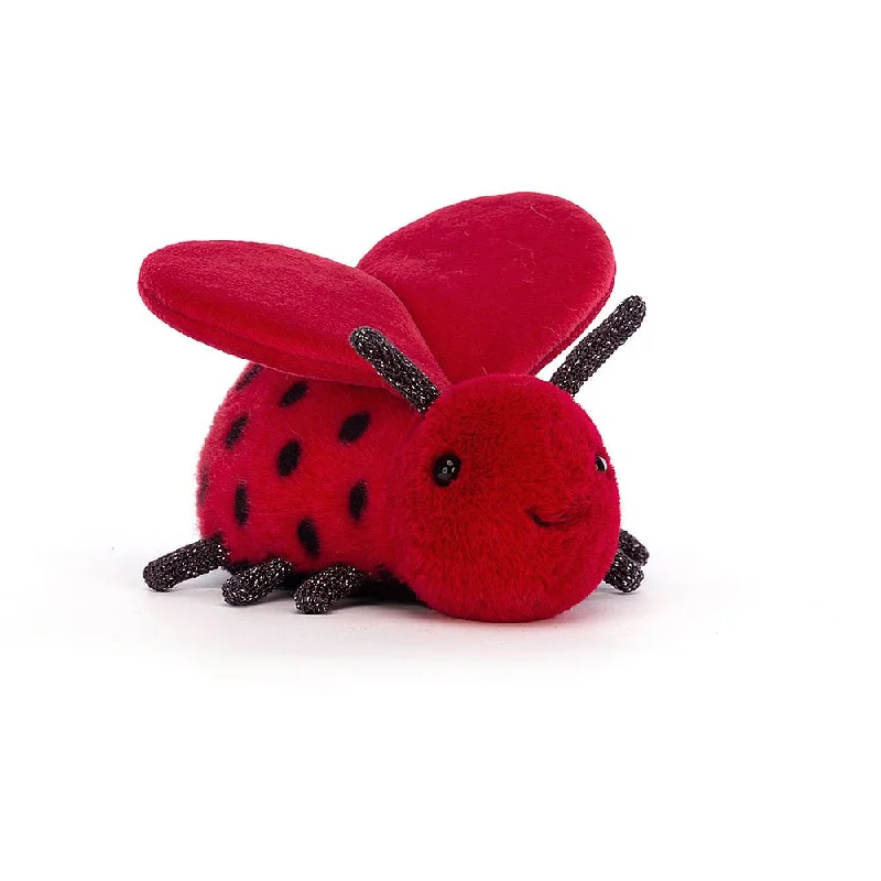 LED - Eyed Plush Monsters for a Spooky and Fun AmusementJellycat Loulou Love Bug