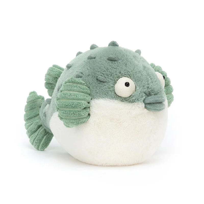 Plush Pirate Toys with Hook Hands and Bandanas for Adventure - Themed PlayJellycat Pacey Pufferfish