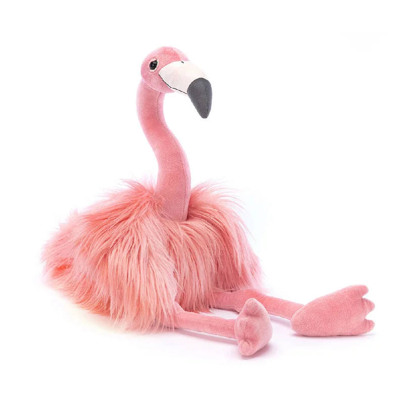 Plush Dinosaur Toys with Movable Limbs for Kids' Pretend PlayJellycat Rosario Flamingo