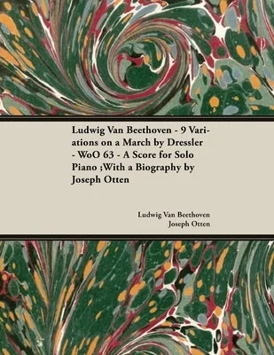 Solid Wood Guiros with Hand - Carved Grooves for Latin Music RhythmsLudwig Van Beethoven - 9 Variations on a March by Dressler - WoO 63 - A Score for Solo Piano: With a Biography by Joseph Otten