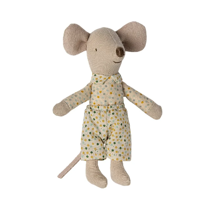 Plush Superhero Dolls with Embroidered Badges for Young FansMaileg Little Brother Mouse in Matchbox Plush Superhero Dolls with Embroidered Badges for Young FansMaileg Little Brother Mouse in Matchbox