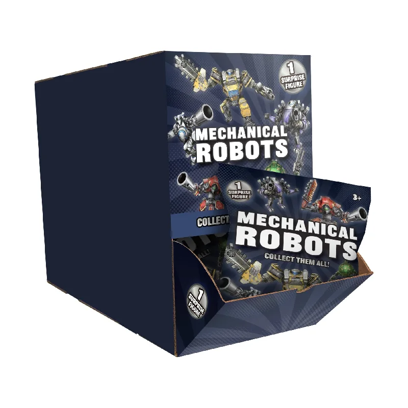 Remote - Controlled Wooden Robots with Light - Up Features for Indoor EntertainmentMechanical Robots Blind Bag Remote - Controlled Wooden Robots with Light - Up Features for Indoor EntertainmentMechanical Robots Blind Bag