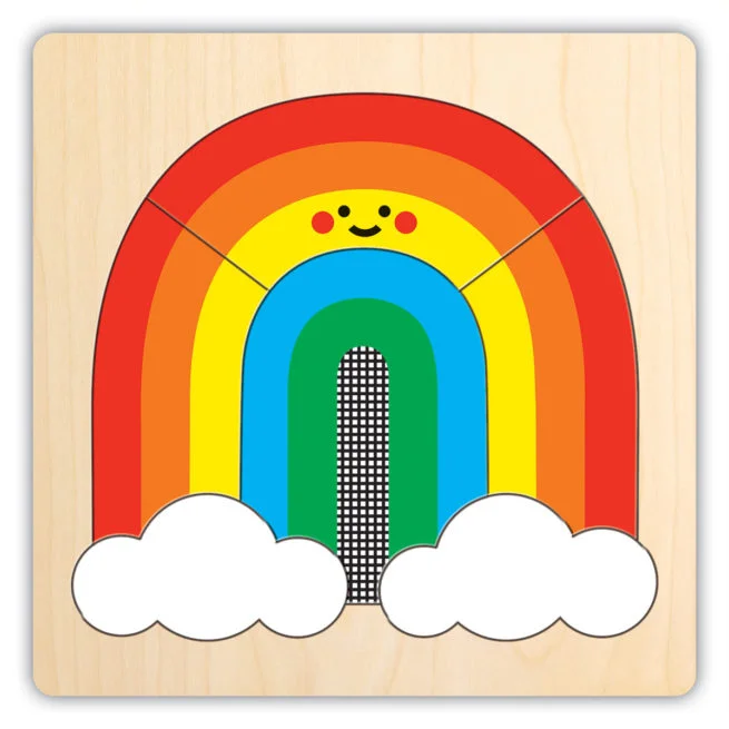 Mudpuppy 4 Layer Puzzles – Rainbow Friends