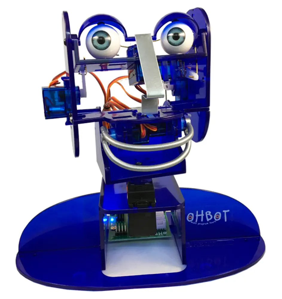 DIY Wooden Educational Robots for Kids' Science Learning at HomeOhbot Robot Assembled Full Pack DIY Wooden Educational Robots for Kids' Science Learning at HomeOhbot Robot Assembled Full Pack