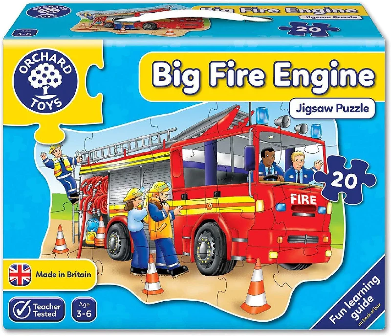 Orchard - 20Pc Big Fire Engine Puzzles