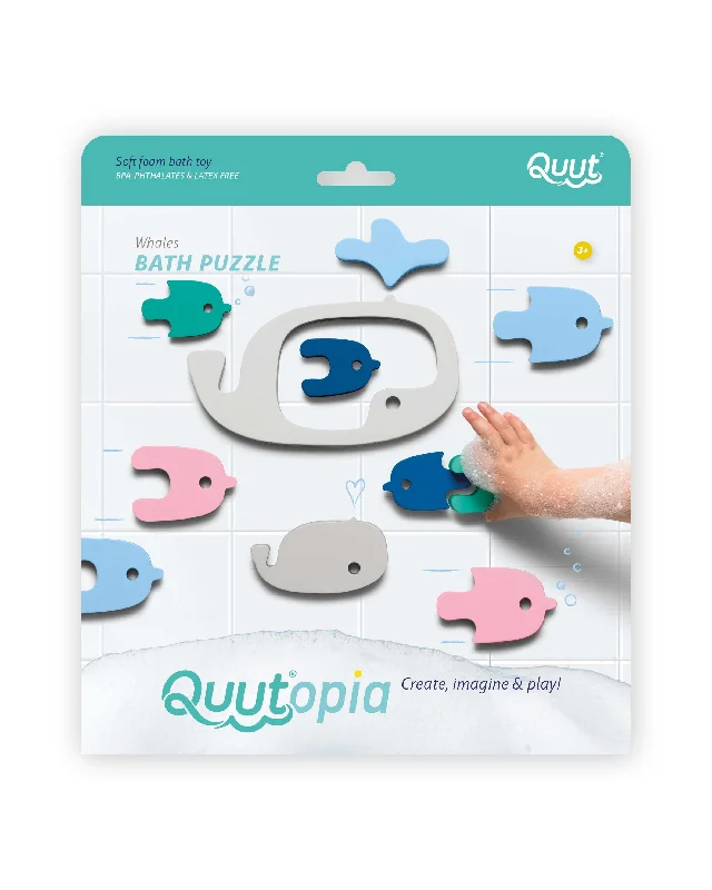 Quut Whales Bath Puzzle