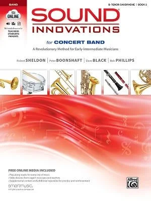 Solid Wood Saxophones with Rosewood Body for Jazz and R&B ArtistsSound Innovations for Concert Band, Bk 2: A Revolutionary Method for Early-Intermediate Musicians (B-Flat Tenor Saxophone), Book & Online Media