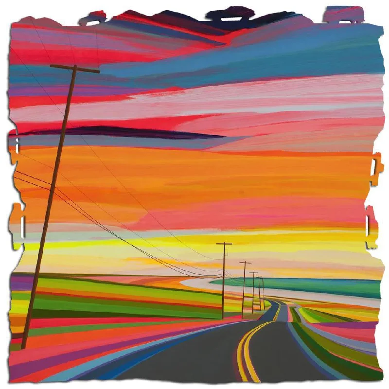 Braille - Labeled Wooden Puzzles for Visually Impaired IndividualsSunset on Old Montauk Highway Wooden Jigsaw Puzzle Braille - Labeled Wooden Puzzles for Visually Impaired IndividualsSunset on Old Montauk Highway Wooden Jigsaw Puzzle