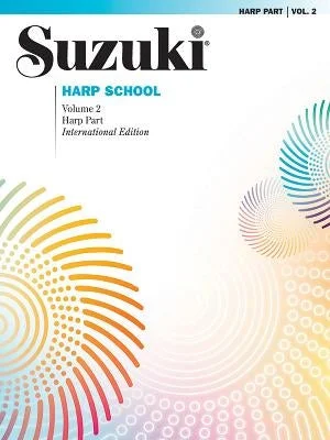 Solid Wood Harps with Decorative Carvings for Celtic and Folk Music PerformancesSuzuki Harp School, Vol 2: Harp Part