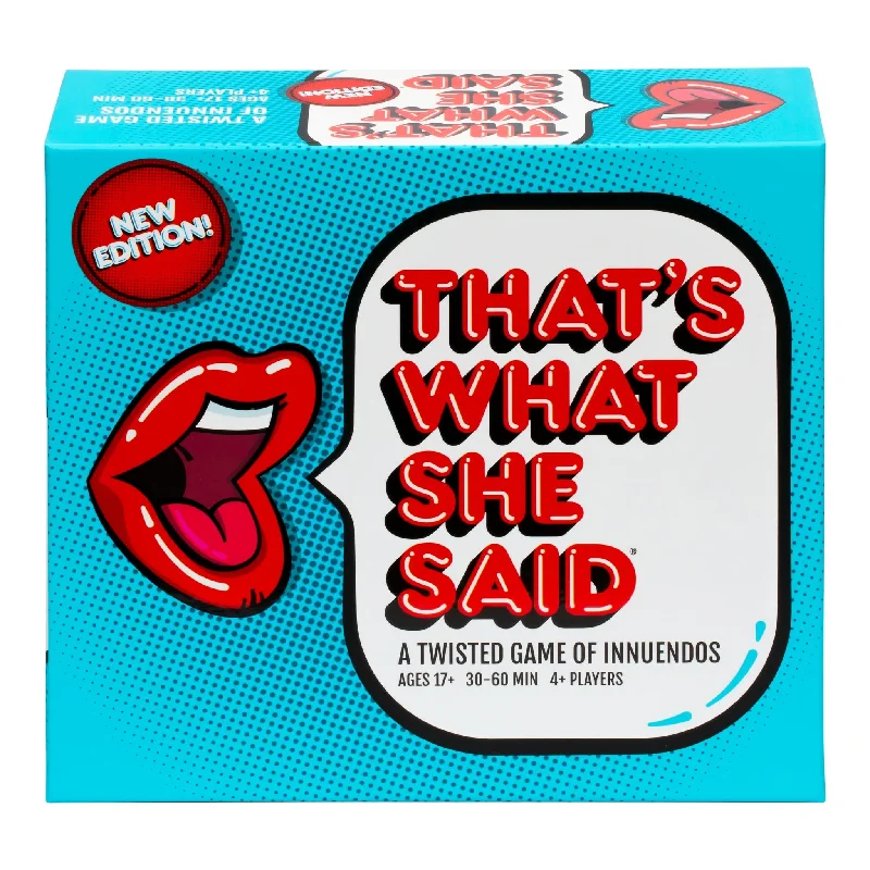 That's What She Said Game 2nd Edition